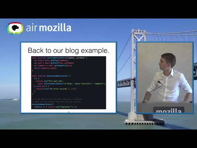 Native asynchronous javascript functions in ES7