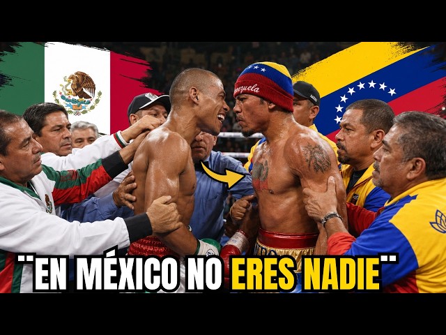 ARROGANT Mexican mocked Edwin Valero… but woke up the wrong Venezuelan