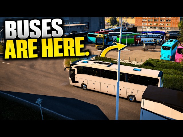 How to Download and Install Bus Terminals, Bus stops and passengers for ETS2 1.60