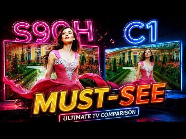 W-OLED BATTLE! 1st Impressions  Of Samsung S90H vs LG C1
