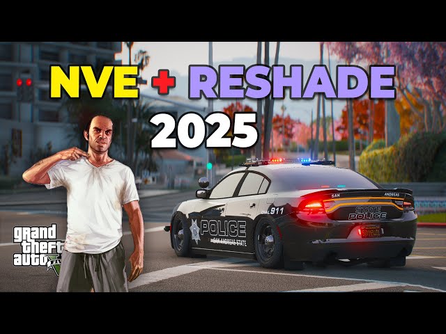 NVE + Reshade Graphic mod Installing | GTA5 2025 ( Step-by-Step Tutorial )