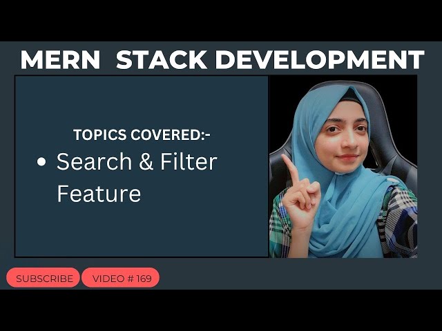 MERN #8 | Search & Filter Feature | Search Products Easily in React + Node + MongoDB