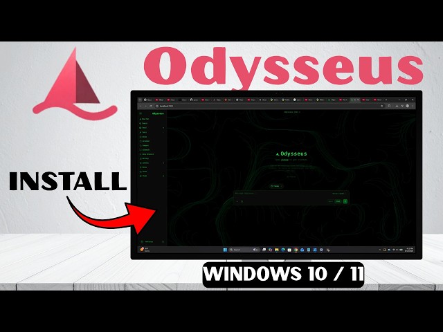 How To Install Pewdiepie Odysseus Ai On Windows 11 / 10 [Full Guide]