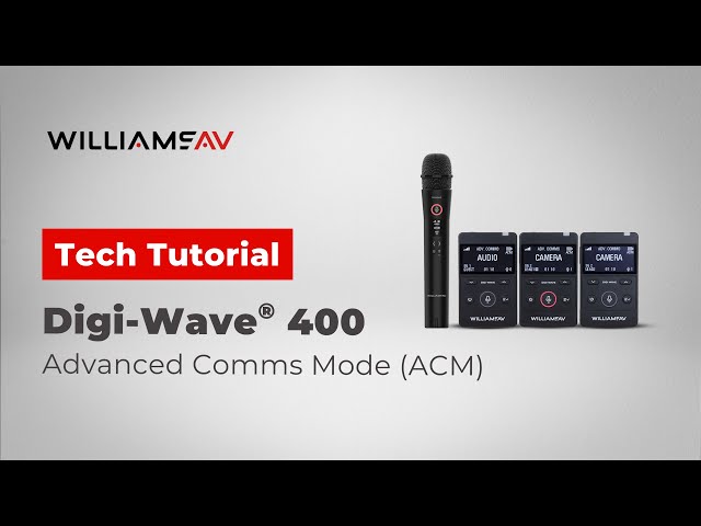 Tech Tutorial | Digi-Wave 400: Advanced Comms Mode