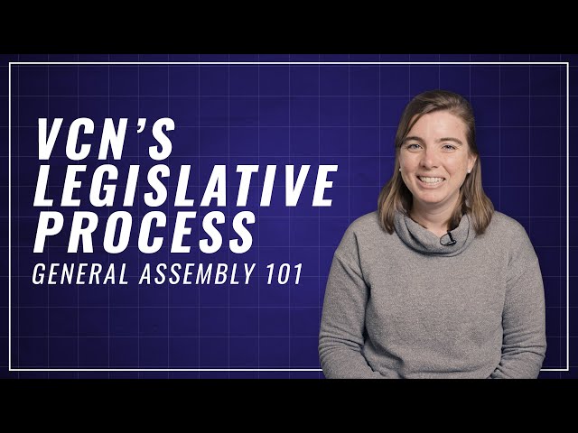 General Assembly 101: VCN’s Legislative Process