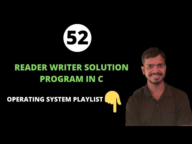 Readers Writer Problem in C Using Semaphore and Mutex | Operating System