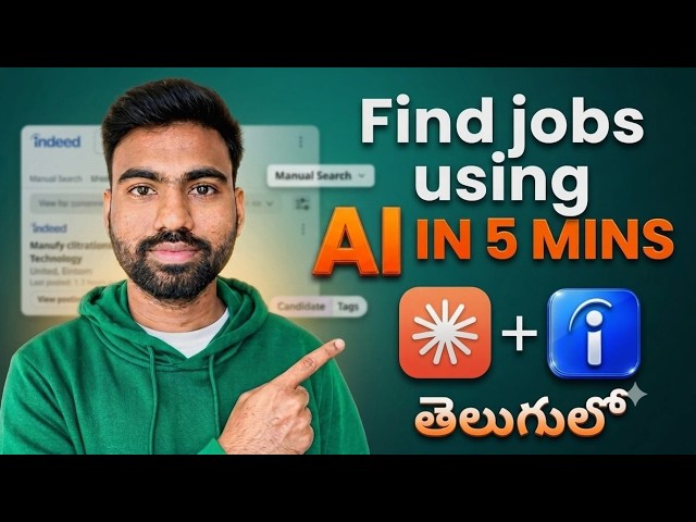 How to Automate job search using AI for free || Indeed + Claude | The Job Search Shortcut You Need
