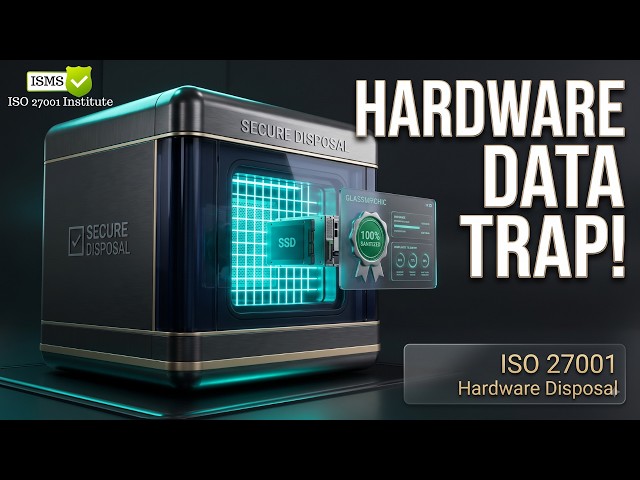 The_Hidden_Data_Trap | ISO 27001 Secure Hardware Disposal - Avoid Data Leaks & Pass Audits