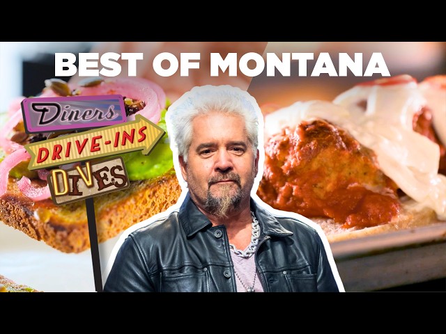 Top #DDD Videos in Montana with Guy Fieri 🔥 Diners, Drive-Ins and Dives | Food Network