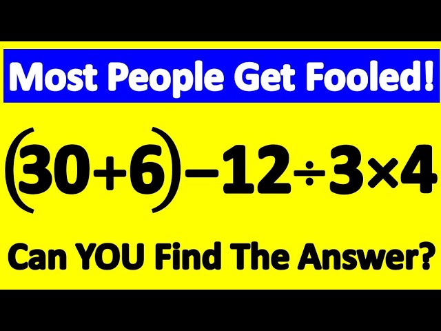 🔥 Looks Super Easy... But Almost Everyone Gets It WRONG! Can YOU Solve It?