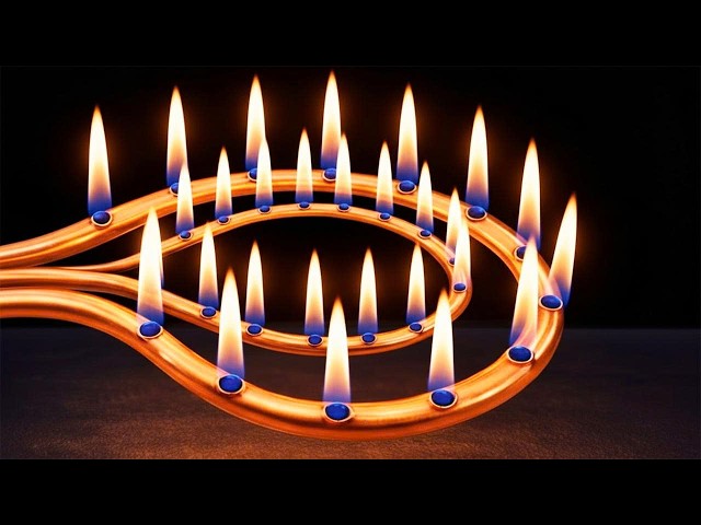 Few People Know This Copper Pipe Secret! DIY 3-in-1 Heating Stove – No Gas or Firewood Needed🔥
