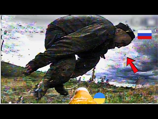 Russian Soldiers Run, FPV Drone Strikes First | Ukraine War