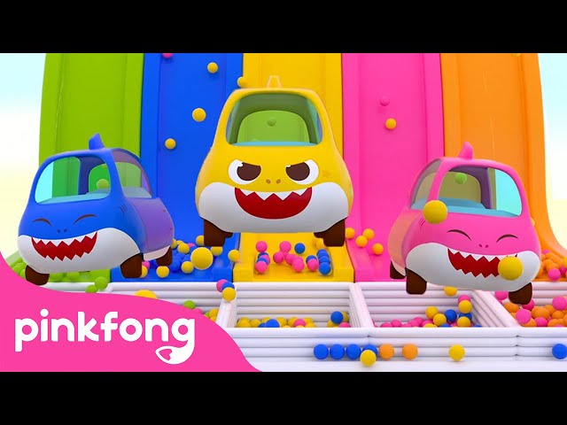 Learn Colors with Baby Car | Let's Rescue William | Pinkfong Colors