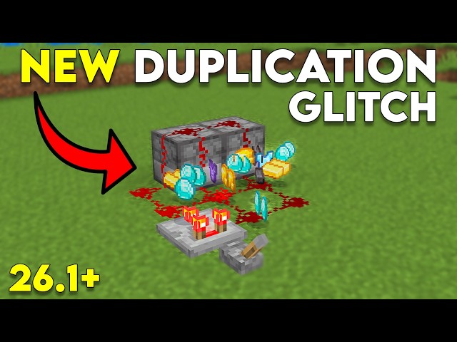NEW! Infinite Item Duplication Glitch Minecraft Bedrock v26.10+! (Easy Survival)