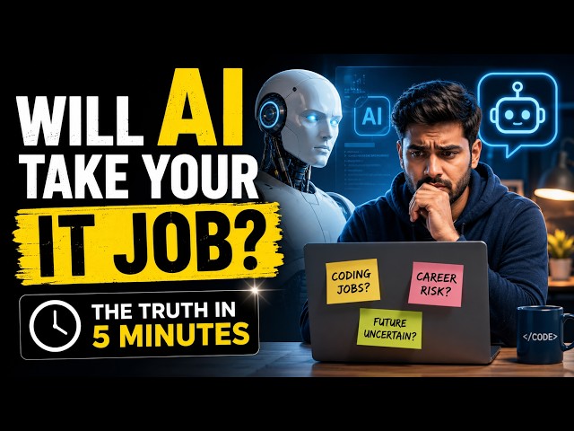 Will AI Take Your IT Job? The Truth in 5 Minutes 🤖