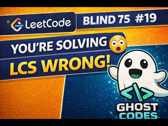 LCS Explained Simply 💡 | Recursion → Memoization | Crack Coding Interviews