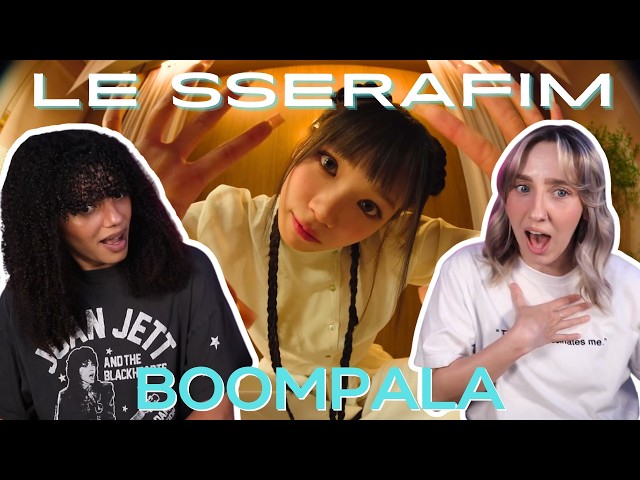 COUPLE REACTS TO LE SSERAFIM (르세라핌) 'BOOMPALA' OFFICIAL MV