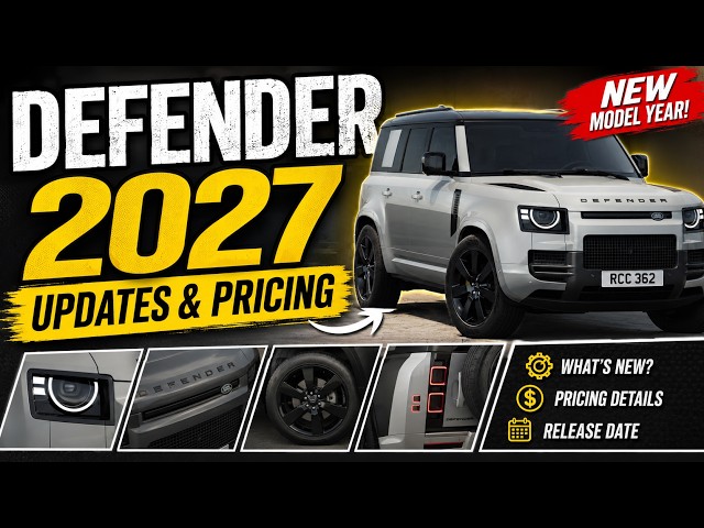 Land Rover DEFENDER 2027 Facelift Review - New Vertex Edition & 27MY Pricing etc