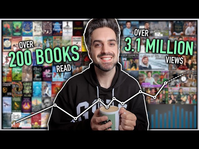 I Read Over 200 Books in 2025 📚🎥 Reading and Channel Year in Review