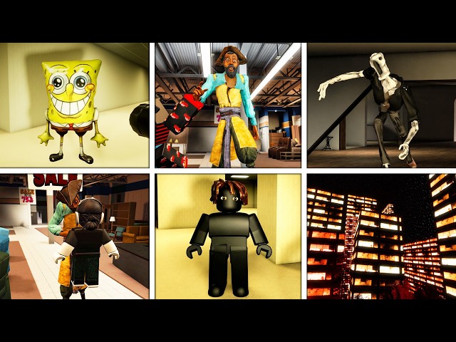 Unseen Liminality - New Update: Cap'n Clark Entity + New Levels & All Entities | Roblox
