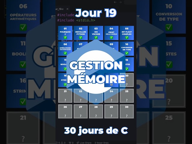 Gestion de la mémoire (malloc, realloc et free)