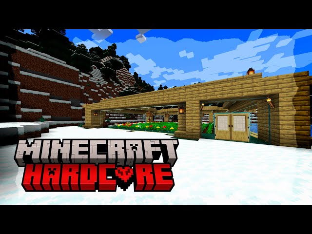 El invernadero MÁS eficiente 🍆 - Minecraft Hardcore #3