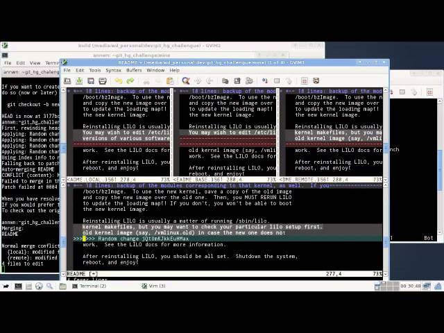 git remote branches rebase challenge v2