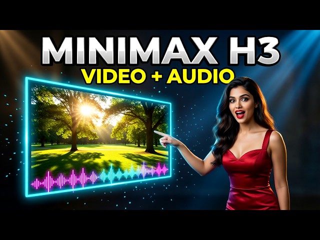 MiniMax H3 in ComfyUI: Video AND Sound From One Prompt (Beginner Tutorial)