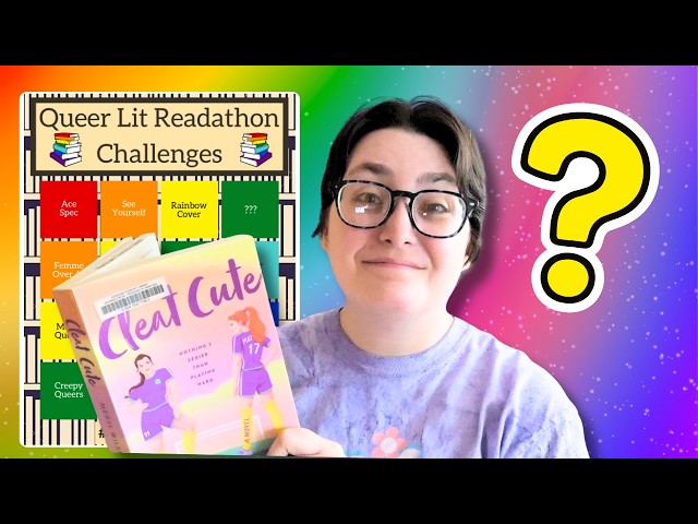 This Video Doesn’t End Until I Get Bingo 🌈📚 | Queer Lit Readathon Round 17 Reading Vlog
