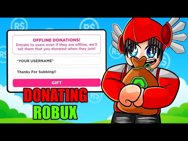 🔴 PLS DONATE LIVE! | FREE ROBUX GIVEAWAY (ROBLOX)