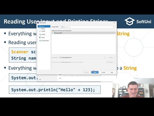 Part-3 Java Basics Tutorial – Console Input ⧸ Output