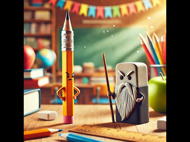 The Great Pencil Dispute: A Lesson in Conflict Resolution for Kids