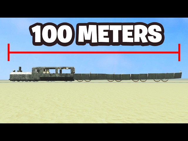 I Built the LONGEST TRAIN in Dead Rails!