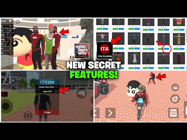 ITA Plugin App + New Secret Features indian Theft Auto New Update 🔥 | KXP VINEET YT