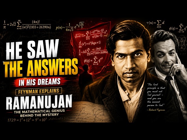 Feynman Explains: How Ramanujan Saw Mathematics No One Else Could See