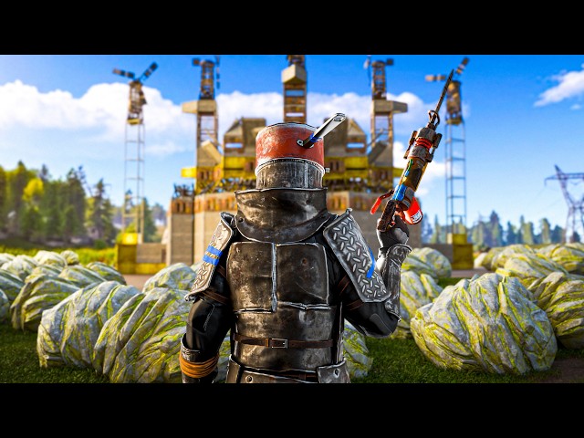 SOLO farming 1,000,000 SULFUR on WIPEDAY | Rust Movie