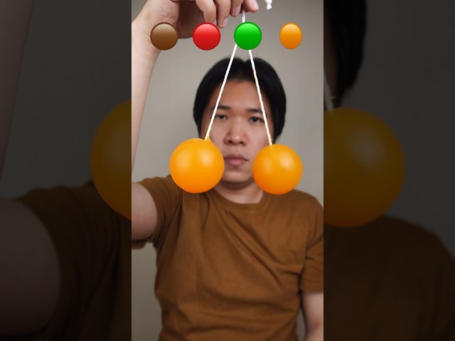 EATING VARIOUS COLOR OF JELLY ROPE BALL #asmr #mukbang