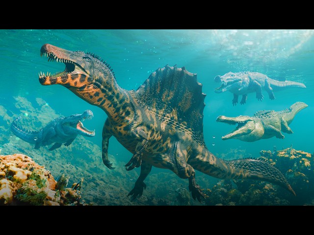 I Spent 100 Days As A Spinosaurus | Path Of Titans