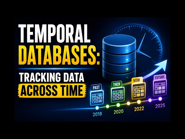 Temporal Databases: Tracking Data Across Time