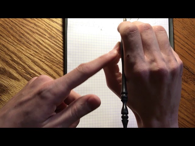Handwriting - Muscular Movement (Palmer Method) Grip and Action