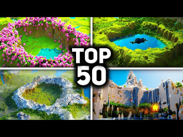 TOP 50 BEST SEEDS for MINECRAFT 26.2+! (Minecraft Bedrock Edition Seeds)