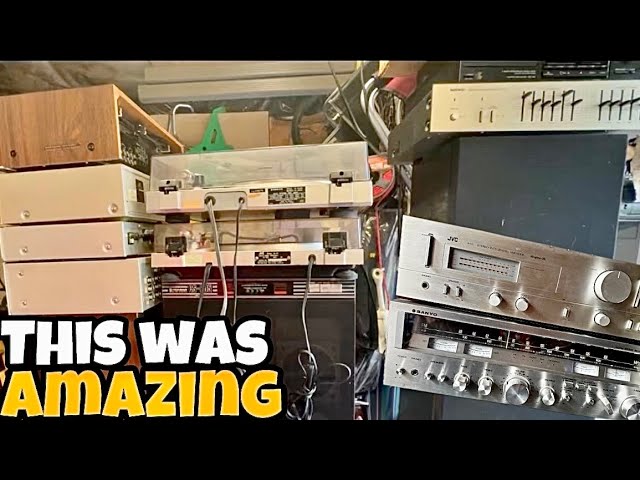 This High End Vintage Electronics Stereo Donation was Insane 
