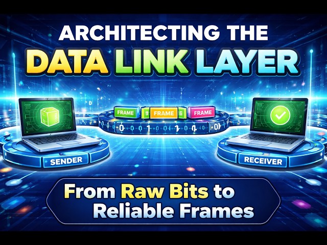 Data Link Layer  From Raw Bits to Reliable Frames