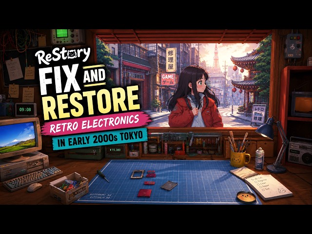 Fix and Restore Retro Electronics in Early 2000's Tokyo | ReStory