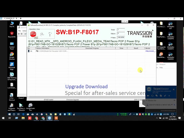 How To Flash Tecno B1p Dead Recovery Privacy Lock Remove Done