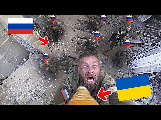 Ukrainian FPV Drones Wipe Out Russian Infantry | Ukraine war