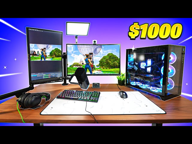 Building The ULTIMATE $1000 Streaming Setup…