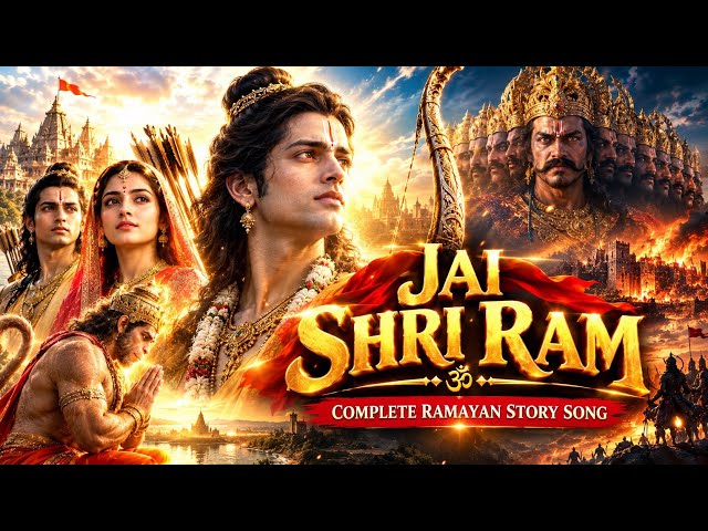 Jai Shri Ram | Complete Ramayan Story Song | Powerful Ram Bhajan