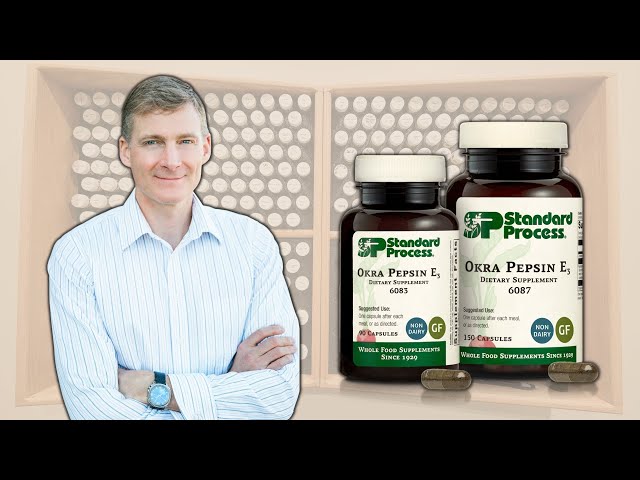 Okra Pepsin E3 | Acid Reflux, Heartburn, Stomach Pain, IBS, Ulcer, Hiatal Hernia