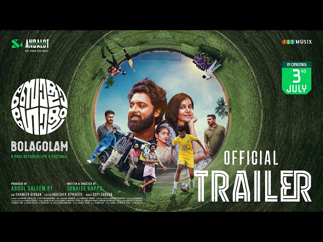 Bolagolam Official Trailer | Junaise Kappu | Gopi Sundar | Akhil Prabhakar | Aaliya